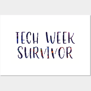 Tech Week Survivor Posters and Art